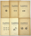 Wiadomości numizmatyczne 1980-1981 - prawie komplet (6szt) Zestaw Wiadomości Numizmatycznych z lat 1980-1981. Do pełnego kompletu brakuje jedynie: 198...