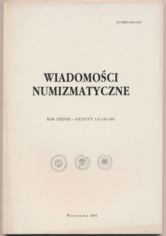 Wiadomości numizmatyczne 1994/1-2