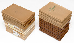 Biuletyn numizmatyczny KOMPLET 1965-1988 Komplet Biuletynów Numizmatycznych z lat 1965-1988. Roczniki 1965-1971 w oprawach introligatorskich, a z lata...