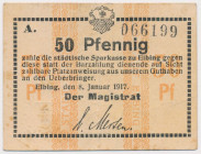 Elbing (Elbląg), 50 pfg 1917 Reference: Tieste 1650.05.01
Grade: XF- 

POLAND POLEN GERMANY RUSSIA NOTGELDS