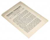 Solski, Pieniądz Papierowy 1926 nr 2 Nr 2 dodatku z lwowskich 'Zapisków numizmatycznych' z roku 1926. Ogółem 8 stron tekstu poświęconego pieniądzom pa...