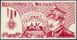 Solidarność, 100 złotych 1985 Stefan Rowecki GROT Pozycje tego typu szerzej omówione na naszym blogu&nbsp; tutaj 

Grade: XF