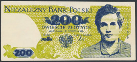 Solidarność, 200 złotych 1986 Zbigniew Bujak Pozycje tego typu szerzej omówione na naszym blogu&nbsp; tutaj 

Grade: AU