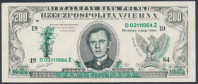 Solidarność, Rzeczpospolita WIERNA - Jerzy Popiełuszko Papier zwykły, niekredowy.&nbsp; Pozycje tego typu szerzej omówione na naszym blogu&nbsp; tutaj...