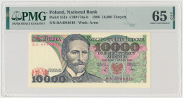 10.000 złotych 1988 - BA Reference: Miłczak 174b
Grade: PMG 65 EPQ