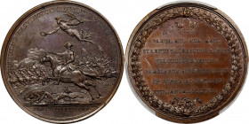 "1781" Lieutenant Colonel William Washington, Battle of the Cowpens Medal. Original Paris Mint Striking. By Pierre Simon DuVivier. Adams-Bentley 11, B...