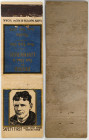 1927 Captain Charles A. Lindbergh Matchbook Cover. From June 14th Dinner in New York City. Fine--Struck.
38 x 123 mm cardstock. Printed in blue, blac...