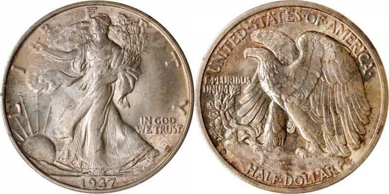 1937-S Walking Liberty Half Dollar. MS-64 (PCGS). OGH--First Generation.
PCGS# ...