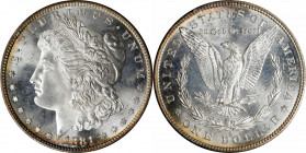 1881-S Morgan Silver Dollar. MS-66 (PCGS). OGH--First Generation.
PCGS# 7130. NGC ID: 2549.