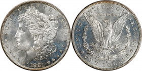 1881-S Morgan Silver Dollar. MS-66 (PCGS). OGH--First Generation.
PCGS# 7130. NGC ID: 2549.