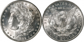 1882-CC GSA Morgan Silver Dollar. MS-65 (NGC).
The original box and card are not included.
PCGS# 518866. NGC ID: 254B.