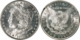 1883-CC GSA Morgan Silver Dollar. MS-65 (NGC).
The original box and card are not included.
PCGS# 518869. NGC ID: 254H.