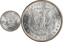 1883-CC Morgan Silver Dollar. MS-63 (PCGS). OGH--First Generation.
PCGS# 7144. NGC ID: 254H.