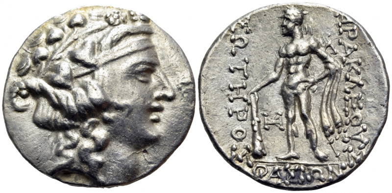 ISLANDS OFF THRACE, Thasos. Circa 148-90/80 BC. Tetradrachm (Silver, 28.5 mm, 16...