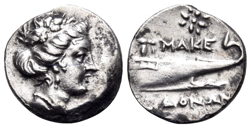 KINGS OF MACEDON. Time of Philip V and Perseus, 187-168 BC. Tetrobol (Silver, 14...