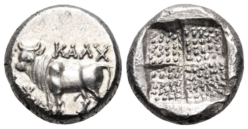 BITHYNIA. Kalchedon. Circa 387/6-340 BC. Drachm (Bronze, 14 mm, 3.84 g), Rhodian...