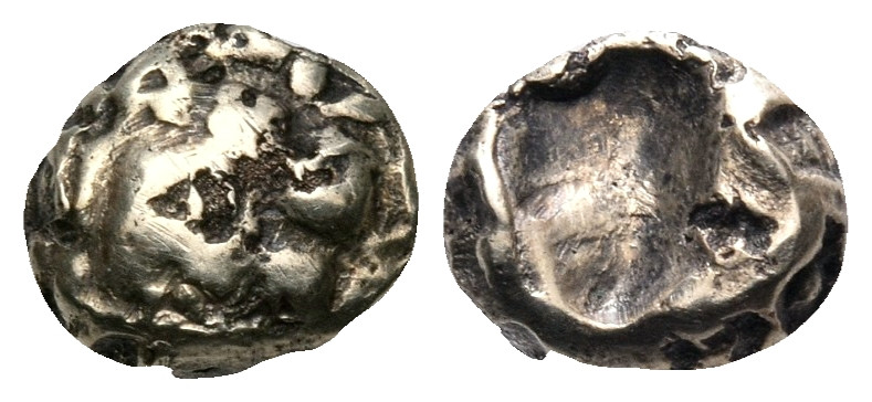 KINGS OF LYDIA. Alyattes II to Kroisos, circa 610-546 BC. Hemihekte or 1/12 Stat...