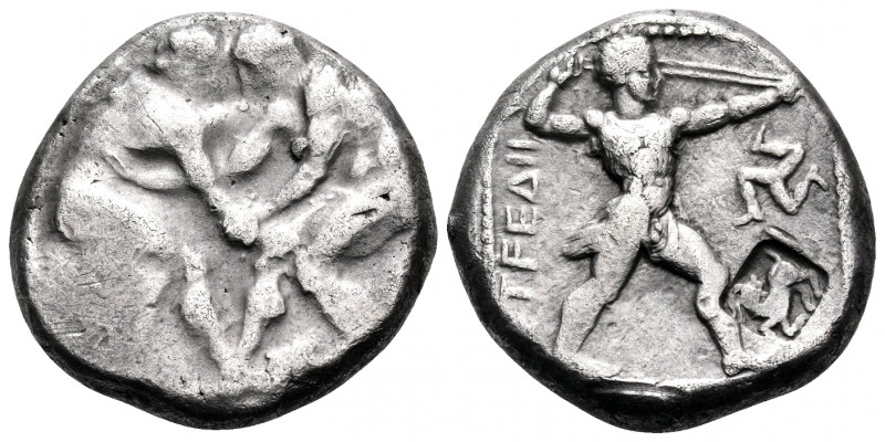 PAMPHYLIA. Aspendos. Circa 415-400 BC. Stater (Silver, 20.5 mm, 10.91 g, 12 h). ...