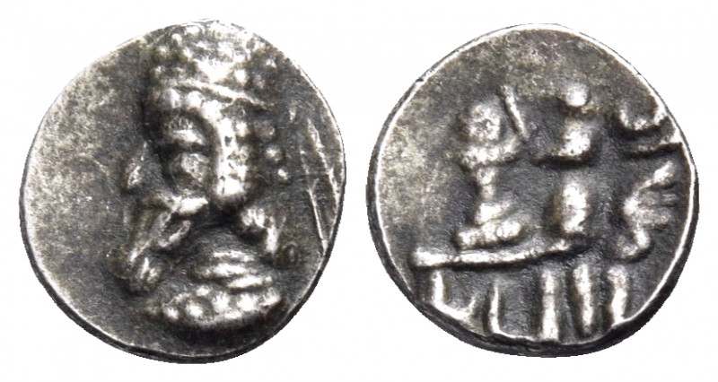 KINGS OF PERSIS. Darius II, circa 1st century BC. Obol (Silver, 9 mm, 0.68 g, 7 ...