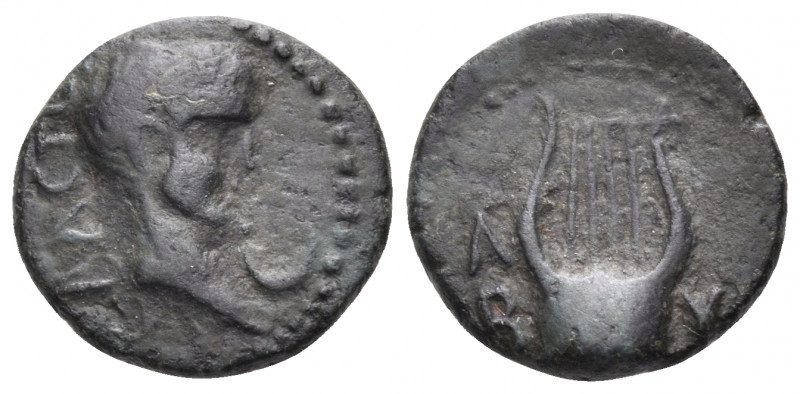 TROAS. Abydus. Augustus, 27 AD - 14 BC. (Bronze, 13 mm, 1.97 g, 12 h). CEΒΑCΤΟΥ ...