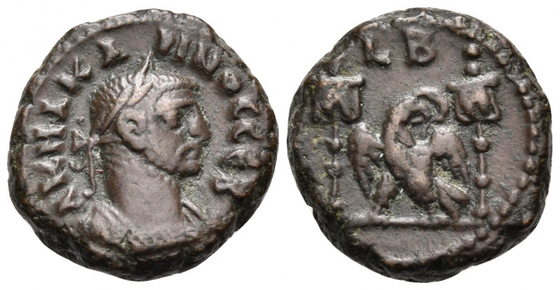 EGYPT. Alexandria. Carinus, 283-285. Tetradrachm (Potin, 19 mm, 7.42 g, 12 h), y...