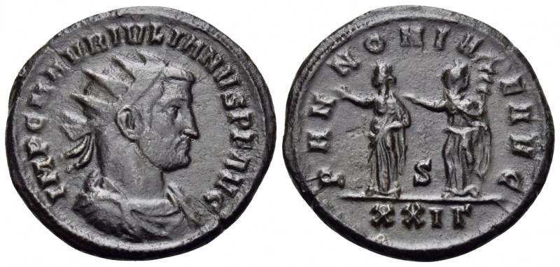 Julian of Pannonia, usurper, 284-285. Antoninianus (Billon, 22 mm, 3.80 g, 6 h),...