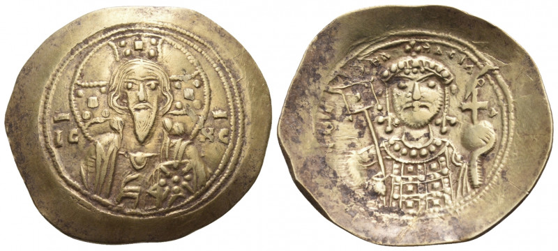 Michael VII Ducas, 1071-1078. Histamenon (Gold, 28 mm, 4.44 g, 6 h), Constantino...