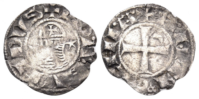 CRUSADERS. Antioch. Bohémond III, 1163-1201. Denier (Billon, 17.5 mm, 0.66 g, 7 ...