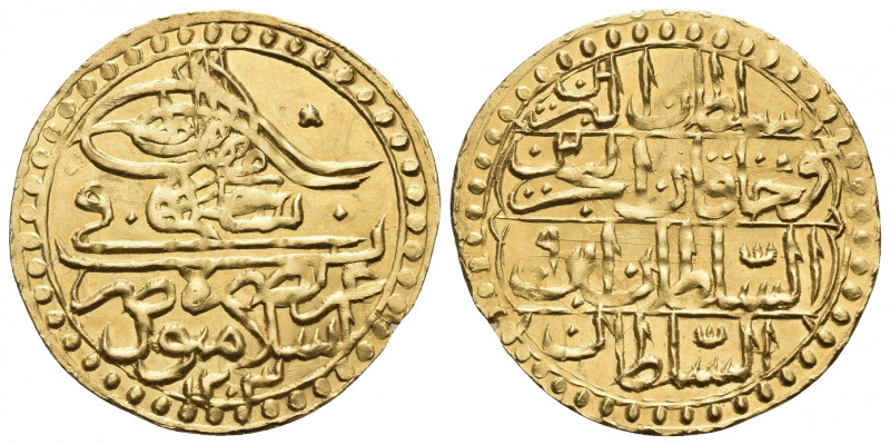 ISLAMIC, Ottoman Empire. Salim III, AH 1203-1222 / AD 1789-1807. Zeri Mahbub (Go...