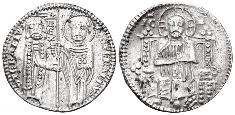 SERBIA. Stefan II Dragutin, king, 1276-1282. Gros (Silver, 20.5 mm, 2.04 g, 6 h)...