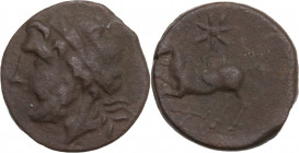 Northern Apulia, Arpi, c. 325-275 BC. Æ (15.5mm, 3.10g). Good Fine