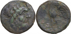 Bruttium, The Brettii, c. 211-208 BC. Æ Unit (20mm, 6.30g). Fine