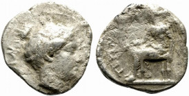 Bruttium, Terina, c. 420-400 BC. AR Stater (22mm, 7.83g, 9h). Fine - Good Fine
