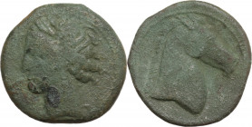Carthaginian Domain, Sardinia, c. 300-264 BC. Æ (20mm, 4.60g). Fine