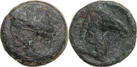 Carthaginian Domain, Sardinia, c. 300-264 BC. Æ (17.5mm, 4.90g). Fine
