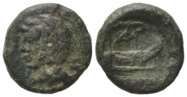 Sicily, Panormos, 2nd-1st century BC. Æ (13mm, 2.20g). Good Fine