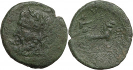 Sicily, Syracuse, Roman rule, after 212 BC. Æ (24mm, 8.40). Good Fine