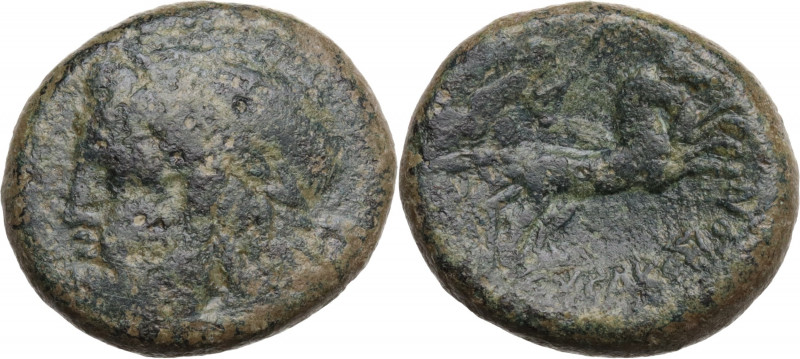 Sicily, Syracuse, Roman rule, after 212 BC. Æ (22.5mm, 12.00). Fine