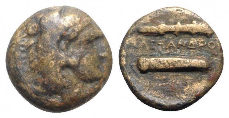 Kings of Macedon, Alexander III “the Great” (336-323 BC). Æ (18mm, 5.16g, 6h). G...