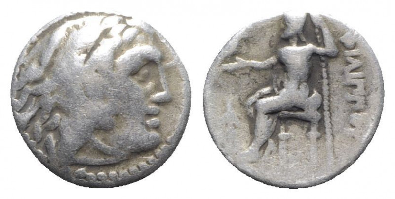 Kings of Macedon, Philip III Arrhidaios (323-317 BC). AR Drachm (16mm, 4.17g, 12...
