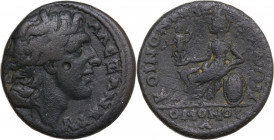 Macedon, Koinon of Macedon. Pseudo-autonomous issue, time of Severus Alexander (222-235). Æ (24.5mm, 11.70g). Beroea. Good Fine - near VF