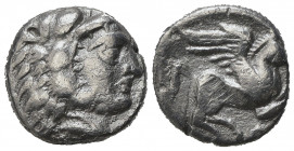 Illyria, Dyrrhachion, c. 275-270 BC. AR Drachm (12.5mm, 2.33g). Good Fine