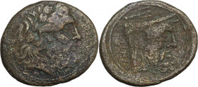 Akarnania, The Oiniadai, c. 219-211 BC. Æ (24.5mm, 6.90g). Fine - Good Fine
