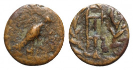 Sikyonia, Sikyon, c. 225-200 BC. Æ Trichalkon (12mm, 1.82g, 1h). Brown patina, near VF