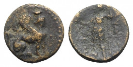 Pamphylia, Perge, c. 260-230 BC. Æ (11mm, 1.88g, 12h). Brown patina, near VF