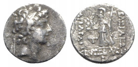 Kings of Cappadocia, Ariarathes IX (c. 100-85 BC). AR Drachm (17mm, 3.79g, 12h). Good Fine - near VF