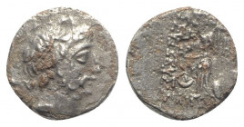 Kings of Cappadocia, Ariarathes X Eusebes Philadelphos (42-36 BC). AR Drachm (16mm, 3.84g, 12h). Good Fine