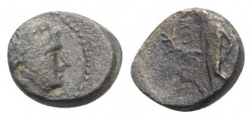 Seleukid Kings, Antiochos III ? (222-187 BC). Æ (13.5mm, 2.89g, 12h). Good Fine