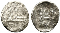 Phoenicia, Sidon, c. 375-333 BC. AR Obol (8mm, 0.49g, 12h). Good Fine