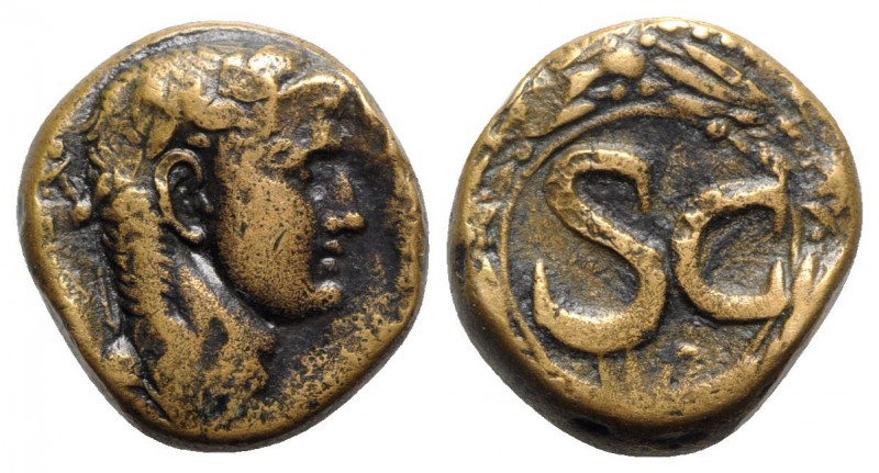 Claudius (41-54). Seleucis and Pieria, Antioch. Æ (24mm, 15.96g, 12h). Good Fine...